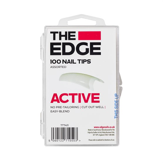 The Edge Active Tips Assorted - 100 Assorted