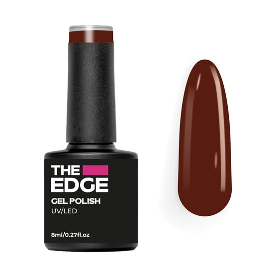 The Edge Gel Polish 8ml - Espresso Brown