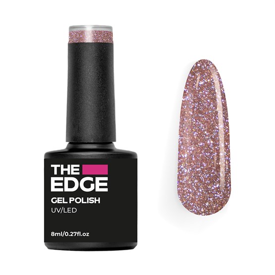 The Edge Special FX Gel Polish 8ml - Reflective Rose Gold