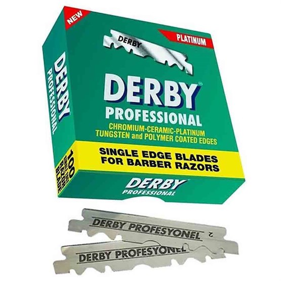 Derby Shaving Blades Single Edge Pk100