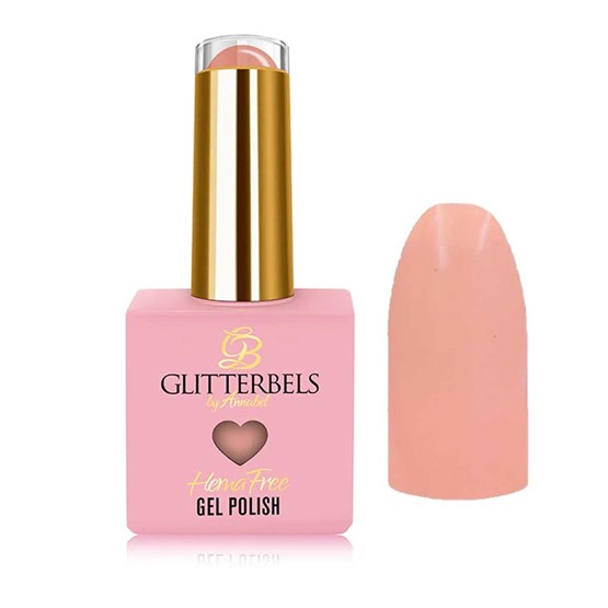 Glitterbels Hema Free Gel Polish 8ml - Peach Tea