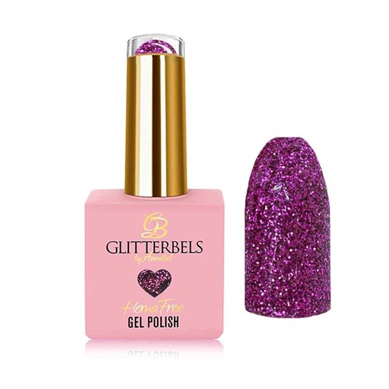 Glitterbels Hema Free Gel Polish 8ml - Back To The Fuchsia