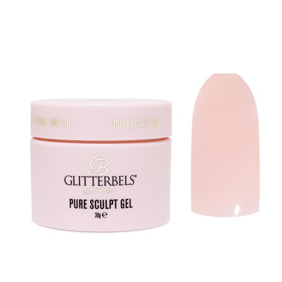 Glitterbels Pure Sculpt Hard Gel 30g - Rose Silk