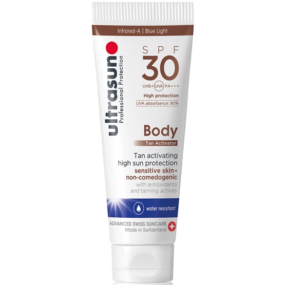 Ultrasun Body Tan Activator Sunscreen SPF 30 Travel Mini 25ml