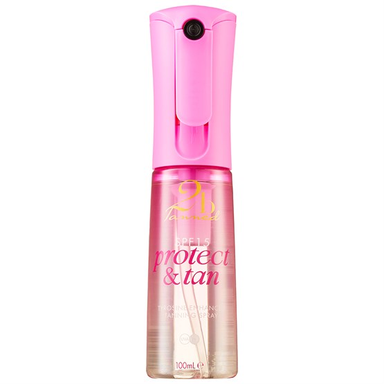 2bTanned SPF 15 Protect & Tan Tanning Spray 100ml