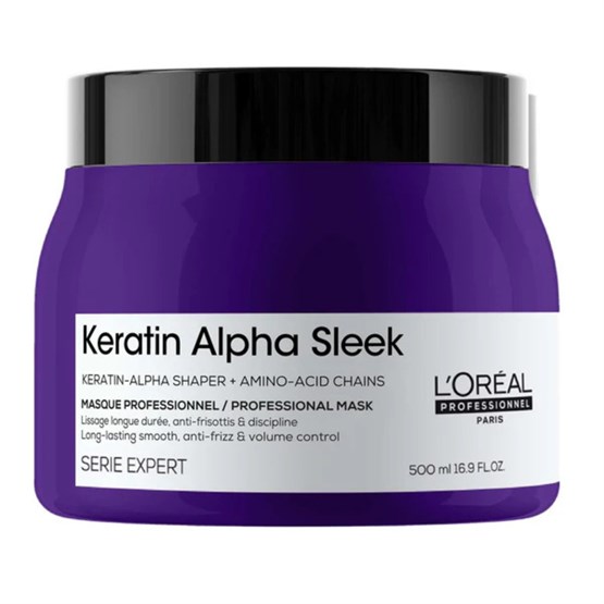 L'Oréal Professionnel Serie Expert Keratin Alpha Sleek Rinse-Off Mask 500ml