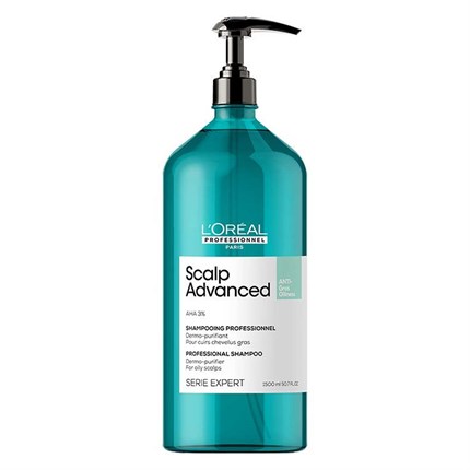 L'Oréal Professionnel Serie Expert Scalp Advanced Anti-Oiliness Dermo Purifier Shampoo 1500ml