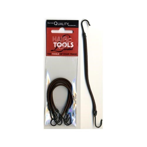 Hair Tools Bunjee Hooks - Brown