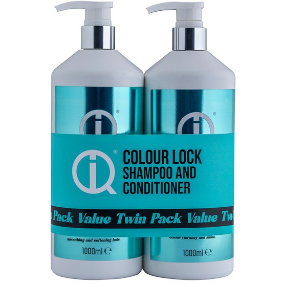 IQ Colour Lock Twin Pack 1 Litre
