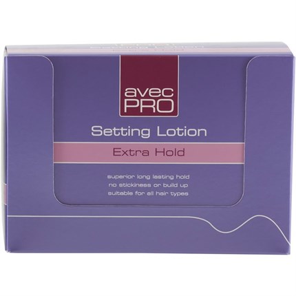 Avec Pro Roller Setting Lotion Pk24 - Extra Hold