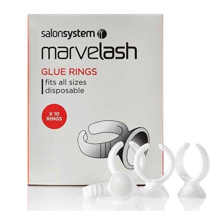 Salon System Marvelash Glue Ring (with 10 Disposable Cups)