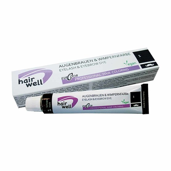 HOF Beauty Hairwell Lash and Brow Tint 20ml - Black