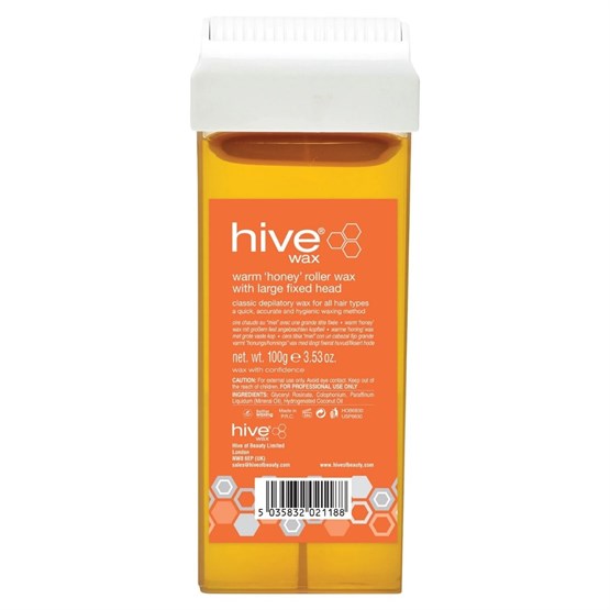 Hive Warm Honey Roller Wax With Fixed Head 100g