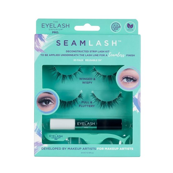 The Eyelash Emporium Seamlash Deconstructed Strip Lash Kit