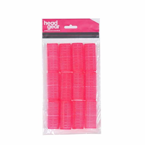 Head-Gear Velcro Rollers - Pink Pk12 (24mm)