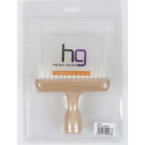 Head-Gear Neck Brush Natural Wood