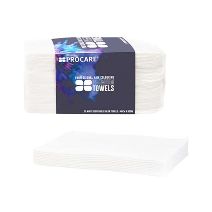 Procare Disposable Towels PK50 - White