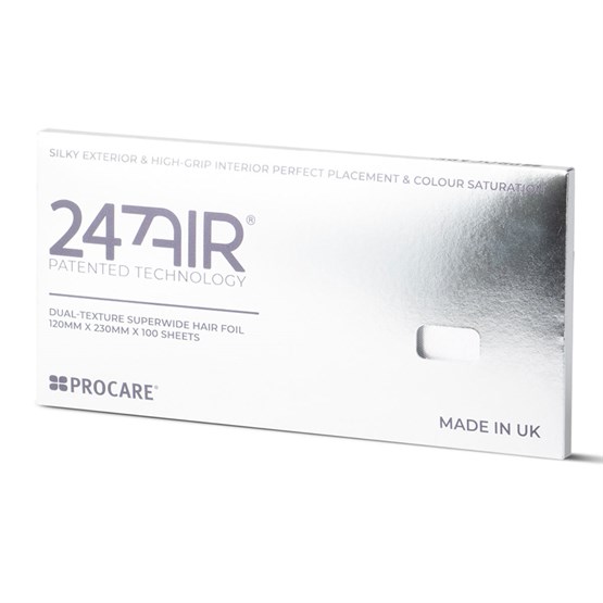 Procare 247AIR Premium Dual Texture Hair Foil Sheets 120mm X 230m 100pk