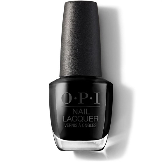 OPI Lacquer 15ml - Lady In Black