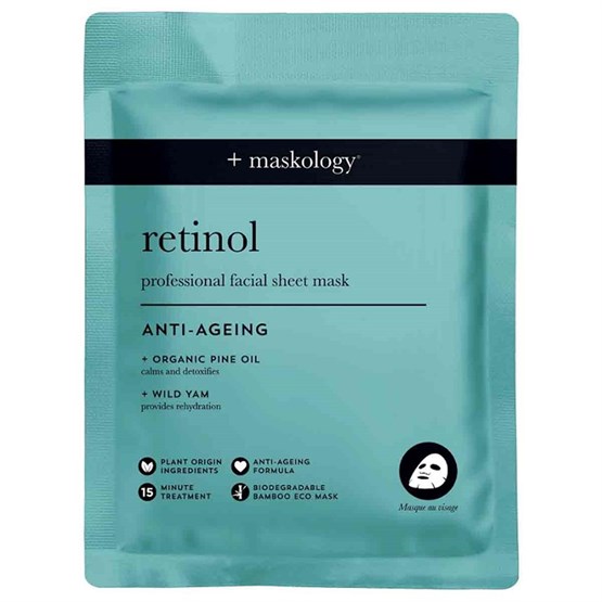 +maskology Retinol Professional Sheet Mask