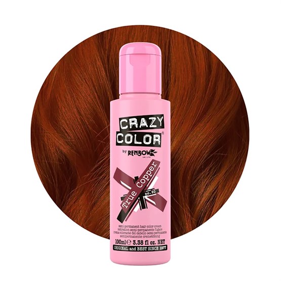 Crazy Color Hair Colour Creme 100ml - True Copper