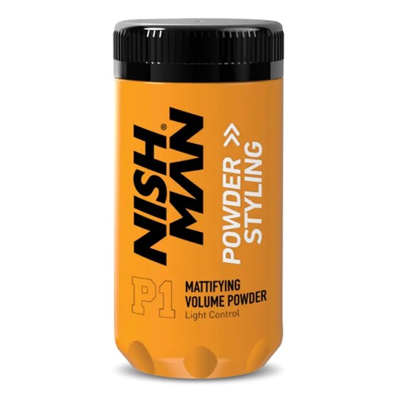 Nishman Hair Styling Mattifying Volume Powder Wax 20g - P1 Light