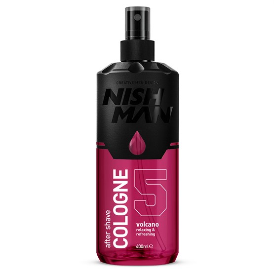 Nishman Aftershave Cologne 400ml - 5 Volcano