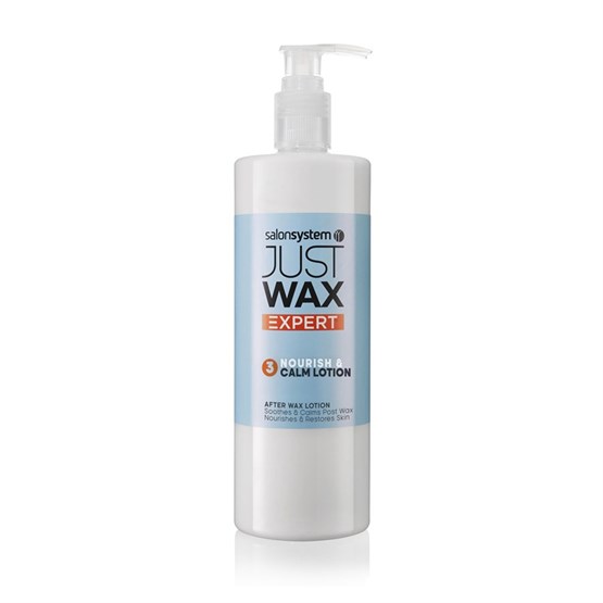 Salon System Just Wax Expert Protect & Calm Waxing Lotion 500ml