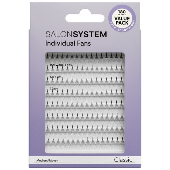Salon System Individual Fans Value Pack - Medium
