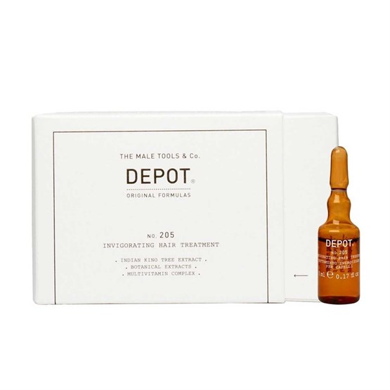 Depot 205 Invigorating Hair Treatment 10 x 5ml