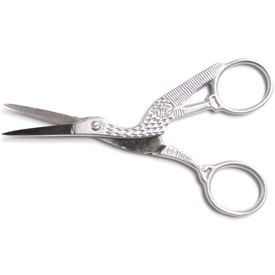 Capital Stork Scissor - Metallic Silver