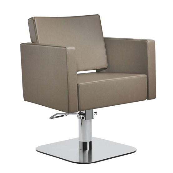 Salon Ambience Square Hydraulic Chair - Square Base + Locking Pump