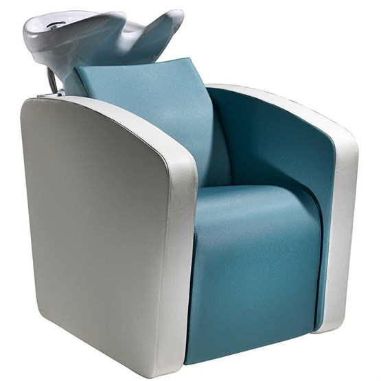 Salon Ambience Sublime Wash Unit - with Massage, White Basin