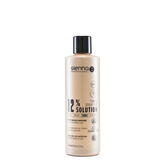 Sienna X 12% Tinted Spray Tan Solution 250ml