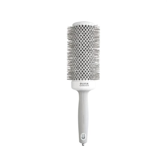 Olivia Garden Expert Blowout Speed Wavy Bristles White & Grey 55mm