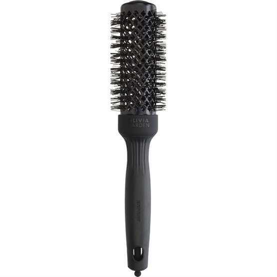 Olivia Garden Expert Blowout Shine Wavy Bristles Black Label 35mm