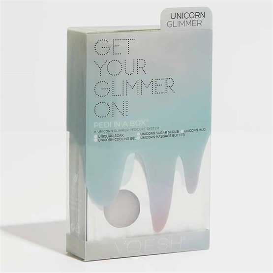 Voesh 5 Step Pedi In A Box - Unicorn Glimmer