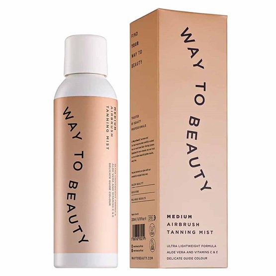 Way To Beauty Airbrush Tanning Mist 200ml - Medium