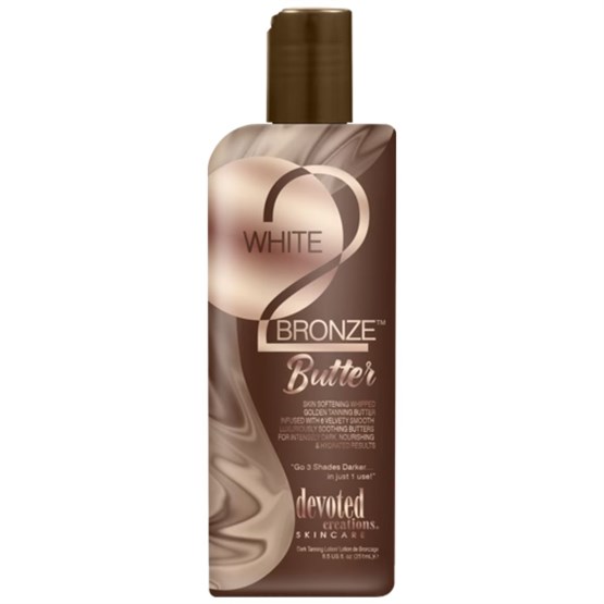 Devoted Creations White 2 Bronze Accelerator Bottle 251ml - Butter