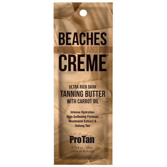 Pro Tan Beaches & Creme Tanning Butter Sachet 22ml