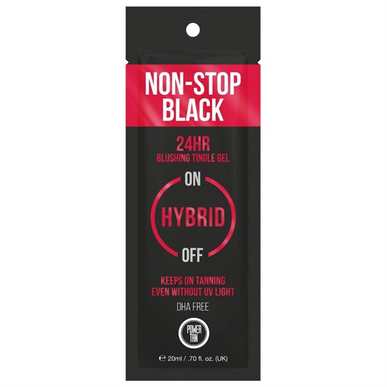 Power Tan Non-Stop Black Tingle Sachet 22ml