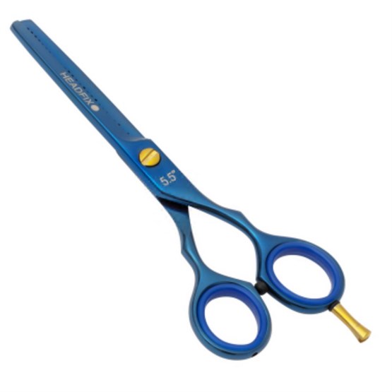 Headfix Titanium Ice Left Handed Thinning Scissors