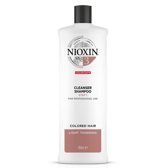 Nioxin System 3 Cleanser Shampoo 1000ml