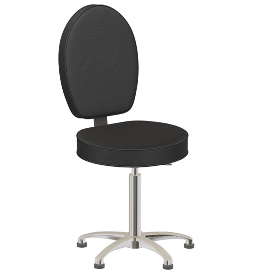 REM Flora Beauty Stool - Black