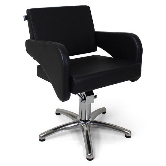 REM Hydraulic Havana Styling Chair - Black
