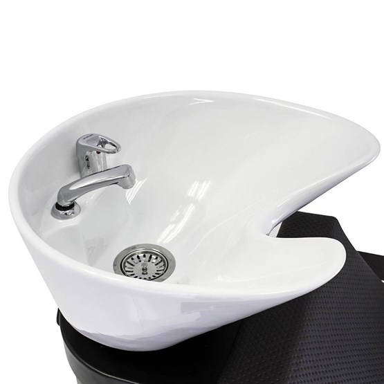 REM Kiko Backwash Basin - White (with Tilt Mechanism)