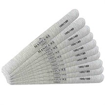 The Manicure Company 100/180 GRIT Pro Nail Files - 10pk