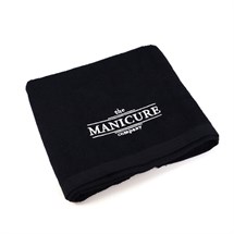 The Manicure Company Black Cotton Towel