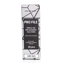 The Manicure Company Replacement Nail File Strips - 240grit (20pcs)