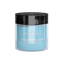 The Manicure Company Coloured Acrylic 25g - Clear Waters